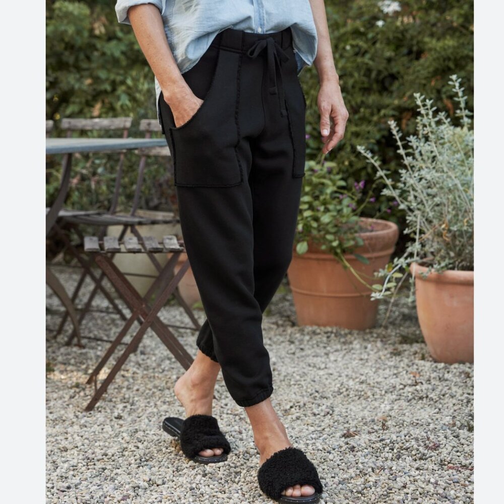 Frank & Eileen Eamon Jogger Sweatpants Size: L Black